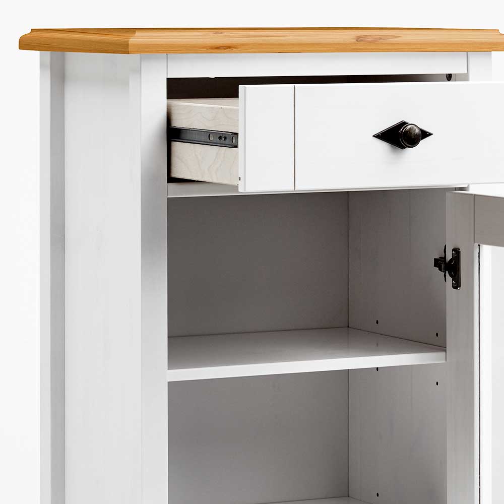 Badschrank mit Glastür im Landhausstil - Sibiuta