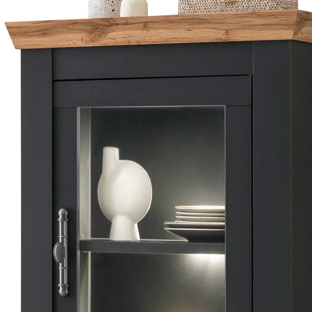 TV Wohnwandmöbel 297 cm breit - Lionel (vierteilig)