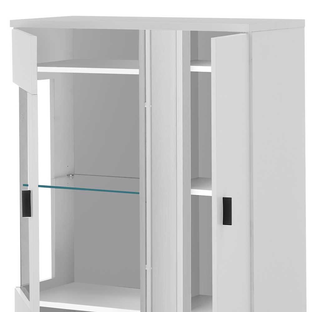 Highboard & TV Board & Wandboard mit LED - Tirol (dreiteilig)