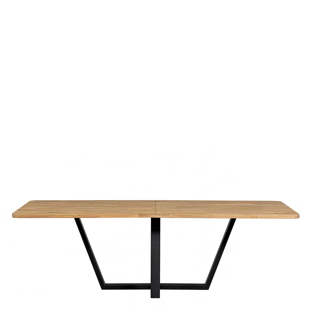 240 cm breiter Esszimmertisch aus Eichenholz - Serinina