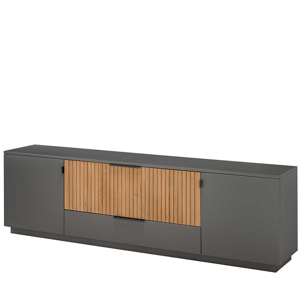 Modernes TV Board mit zwei Schubladen & Türen - Cruzca