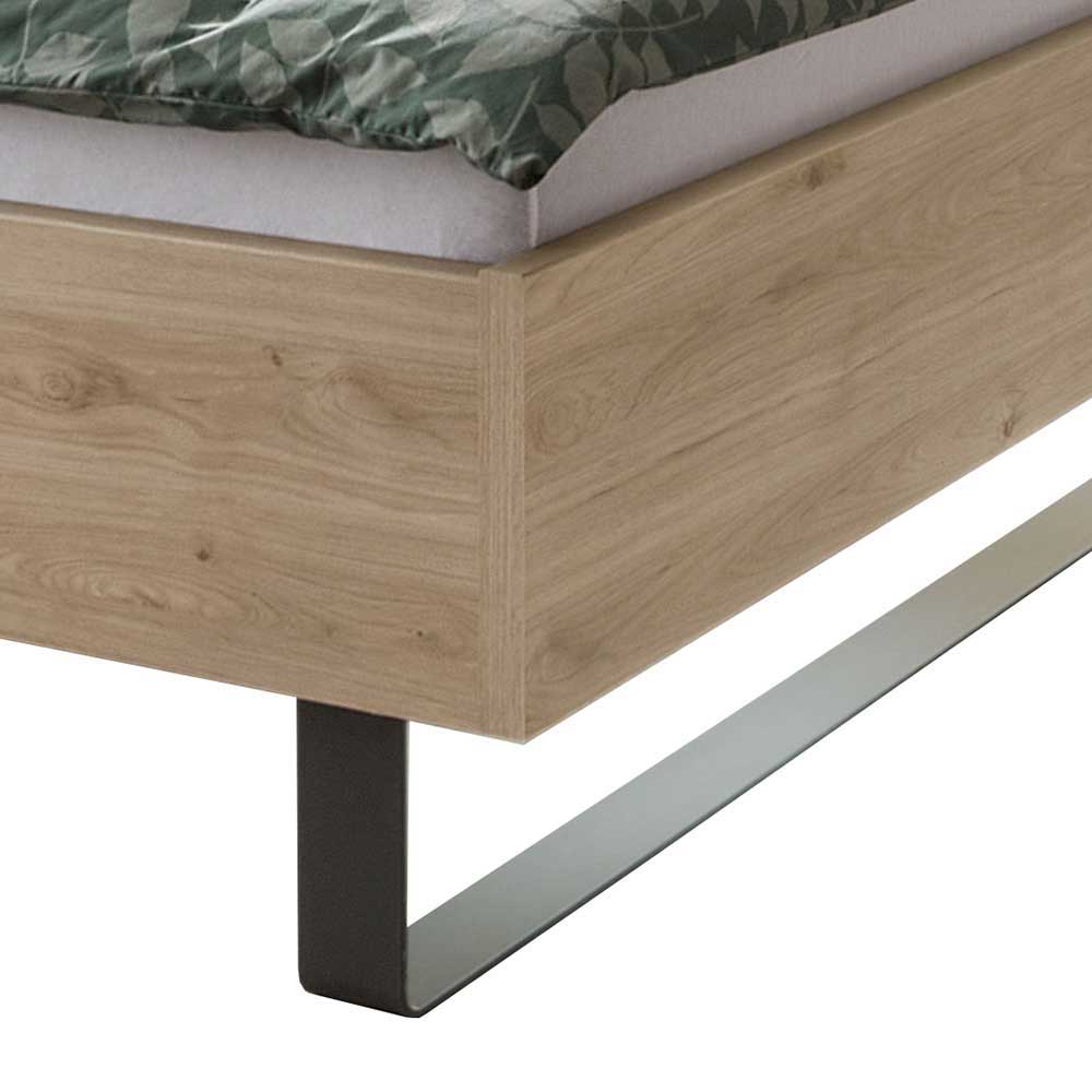 Hochwertiges Schlafzimmer Set mit LED - Licruva (vierteilig)