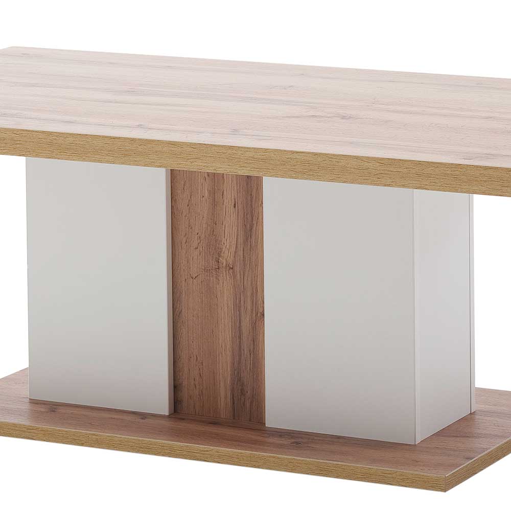 115x45x65 Wohnzimmertisch mit Säulengestell - Caldri