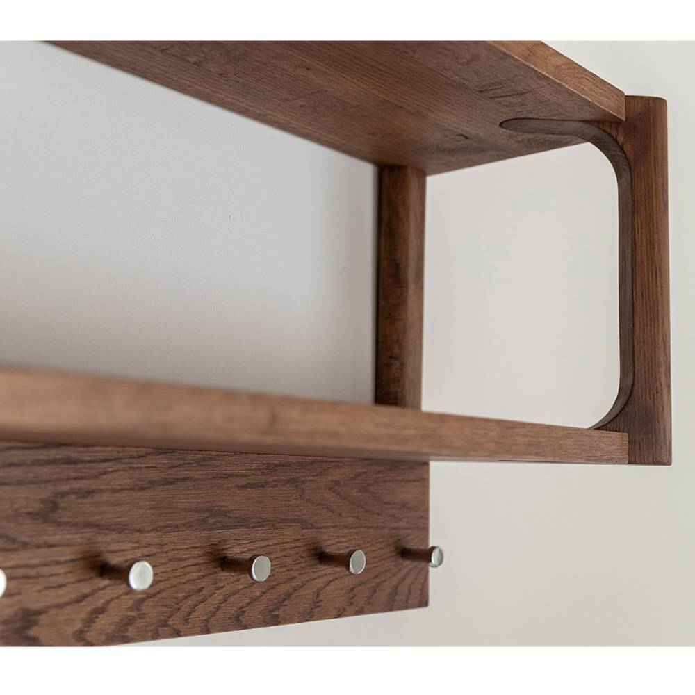 63cm Hängegarderobe in Eiche Tabacco - Gianus