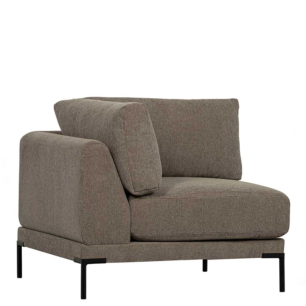 Sofamodul Eckelement in Taupe - Birte