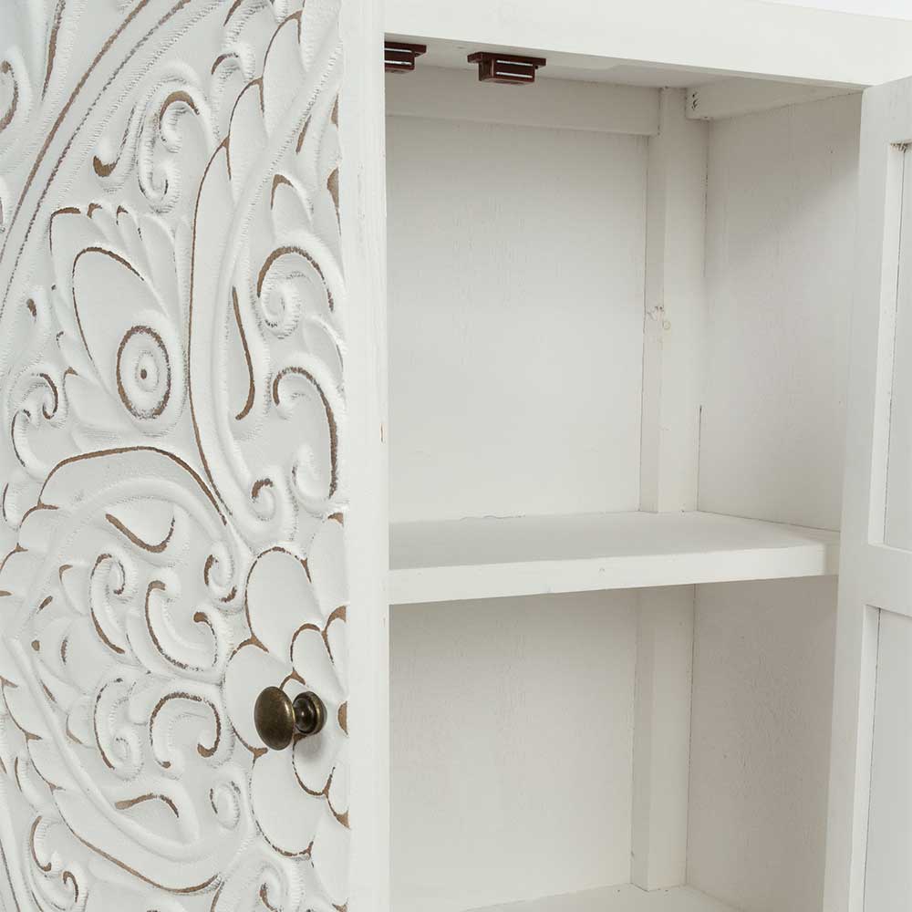 Highboard mit Ornament Muster Front - Acacio