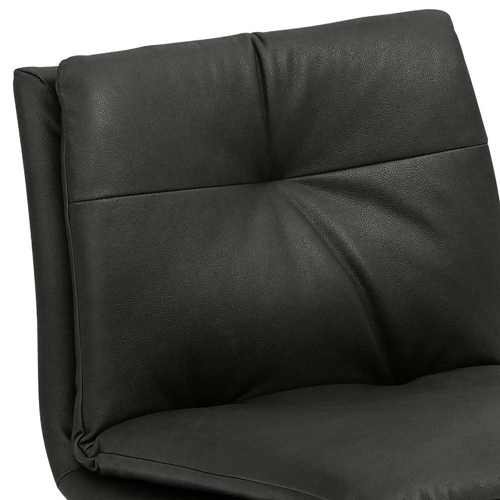 Eleganter Barstuhl in Anthrazit - Isael