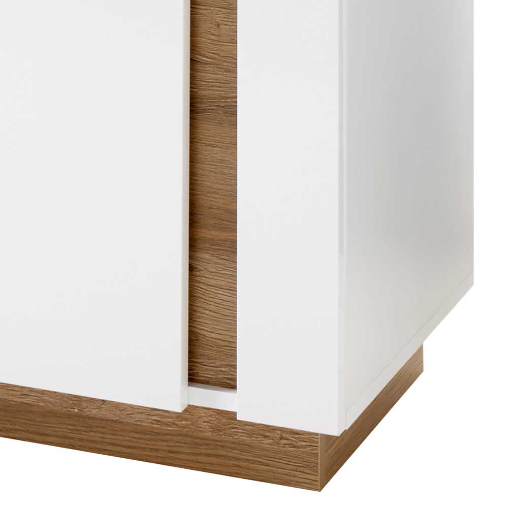 194cm hohe Vitrine zweifarbig - Myrda I