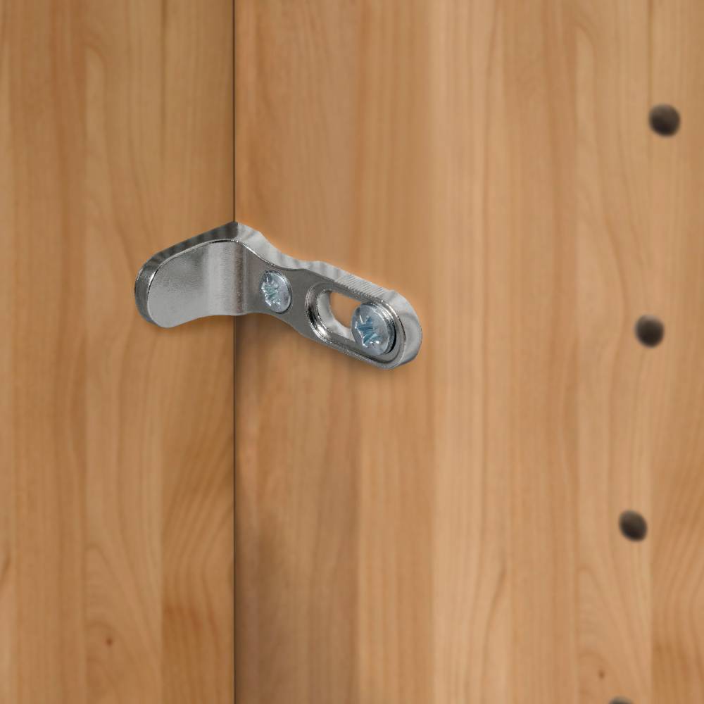 4-türiger Schlafzimmerschrank teilmassiv - Crucav