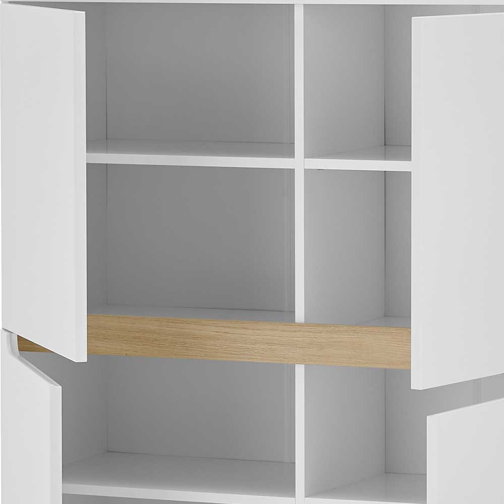 Skandi Wohnzimmermöbel Set - Ginko (dreiteilig)