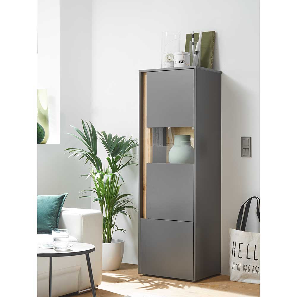 Design Anbauwand fürs Wohnzimmer - Ahilav (dreiteilig)