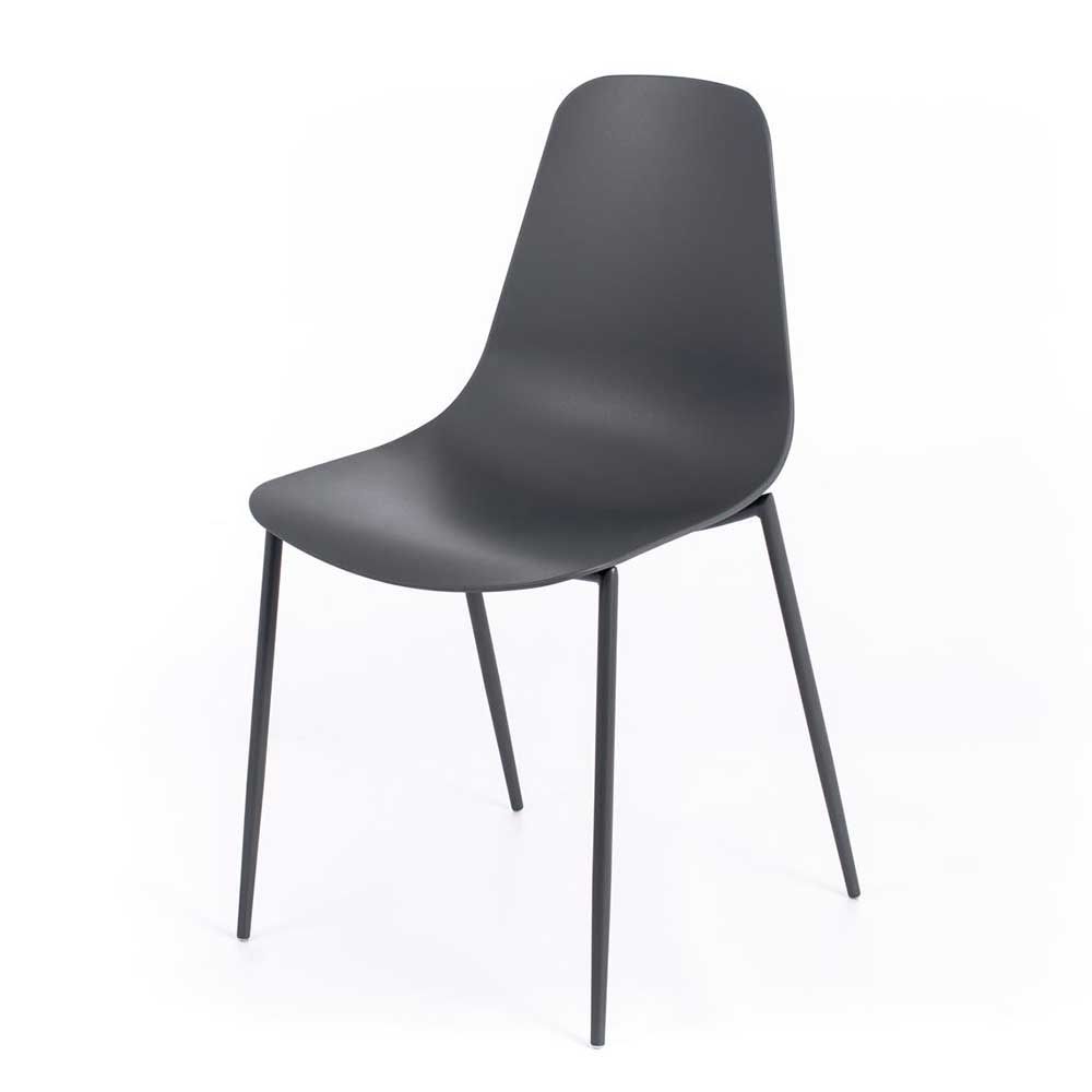 Küchenstühle mit Sitzschale - Arura (4er Set)