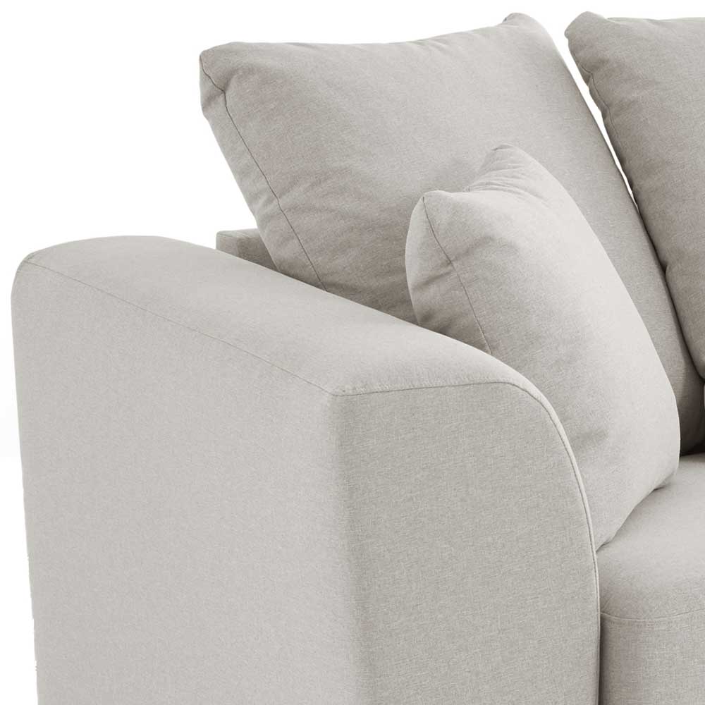 2 Personen Sofa in Beige - Hyponios