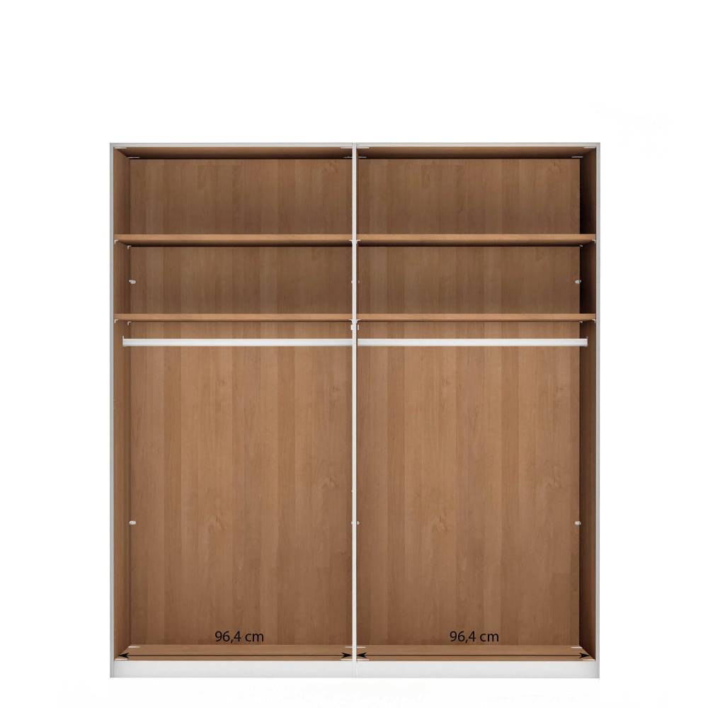 Schlafzimmerschrank mit vier Türen - Nikoba