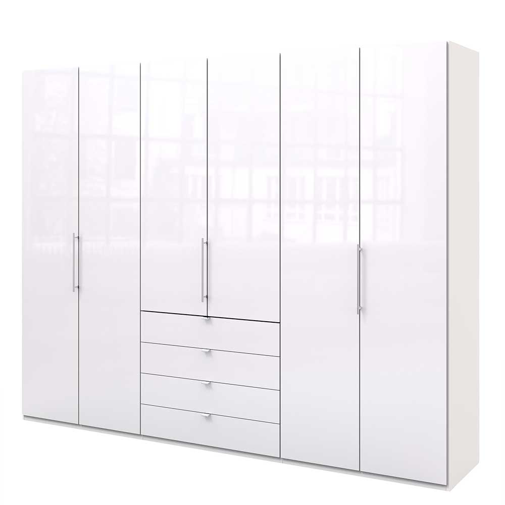 Schlafzimmer Kleiderschrank mit Falttüren & Schubladen - Dolienca