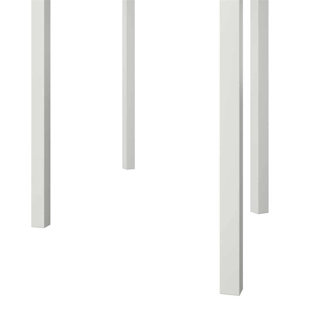 Design Beistelltisch Duo in Walnuss Optik - Procado (zweiteilig)