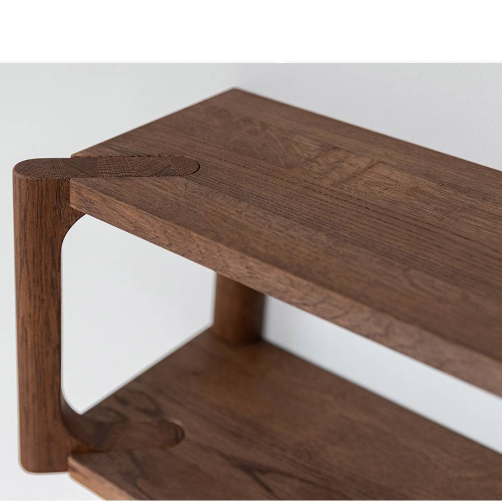 63cm Hängegarderobe in Eiche Tabacco - Gianus