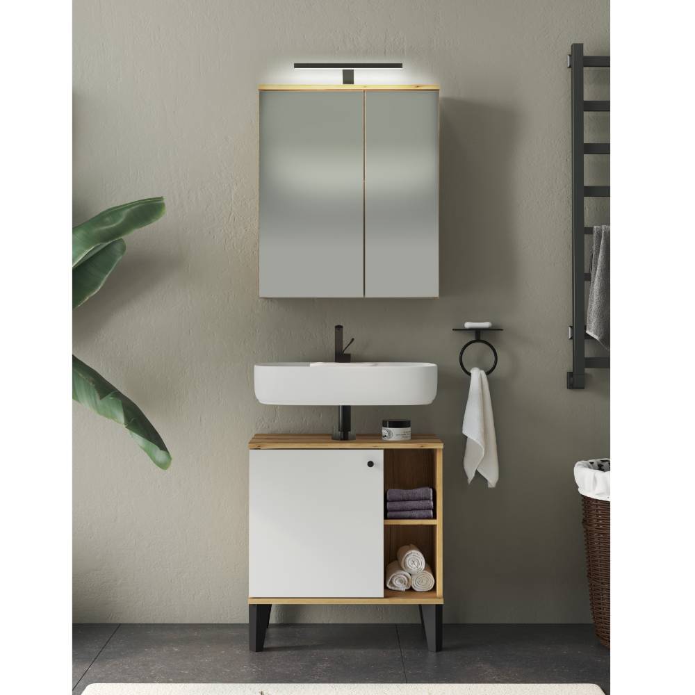 Waschplatz Möbelkombination modern - Naviron (zweiteilig)