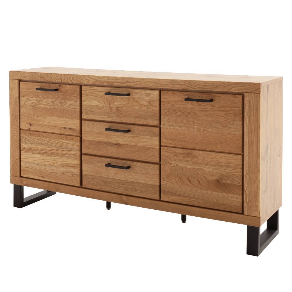 Industrial Sideboard in Wildeiche teilmassiv - Scarlett