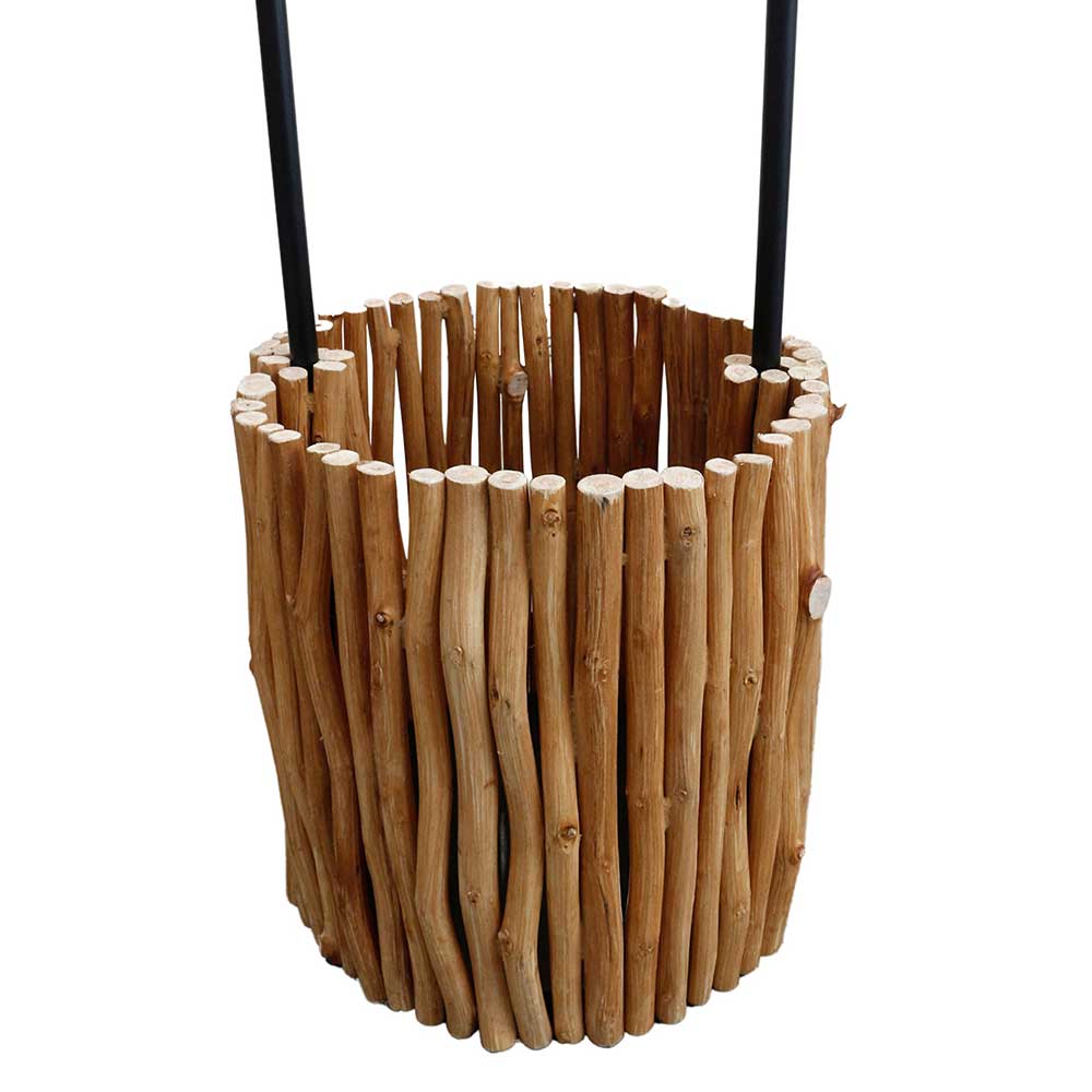Scandi Chic Stehleuchte in Creme - Acacios