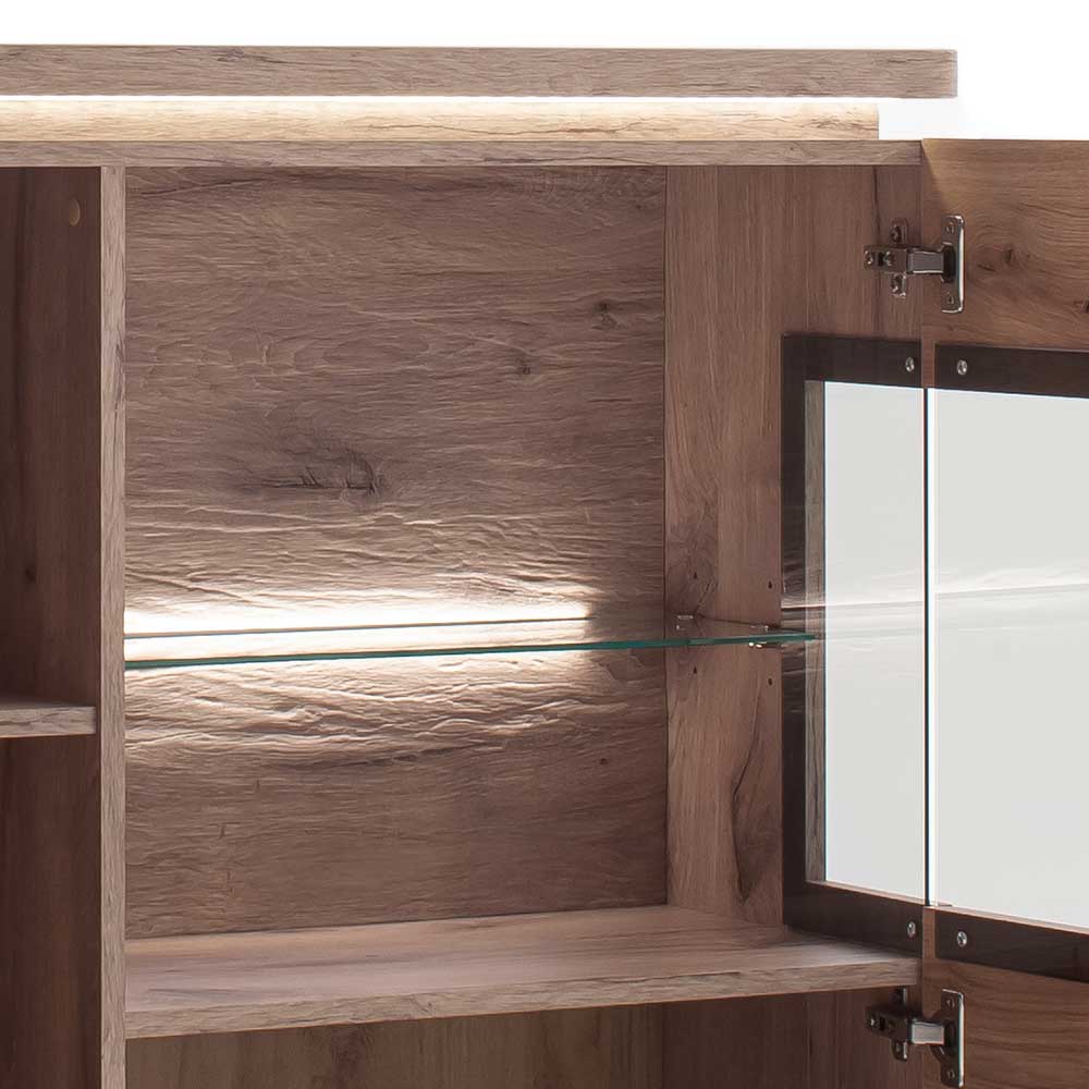 Wohnzimmer Highboard mit Licht LED - Bekunion