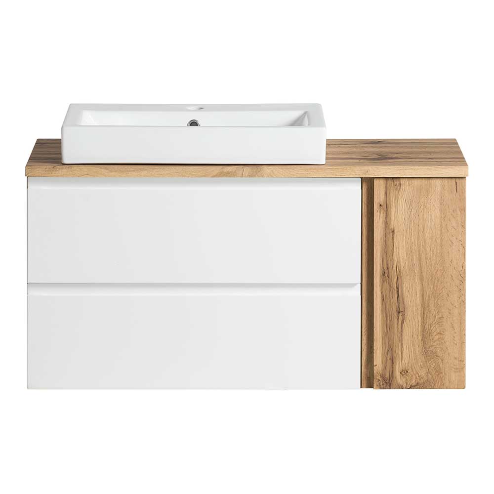 Möbelset Waschplatz 105 cm breit - Eight (zweiteilig)