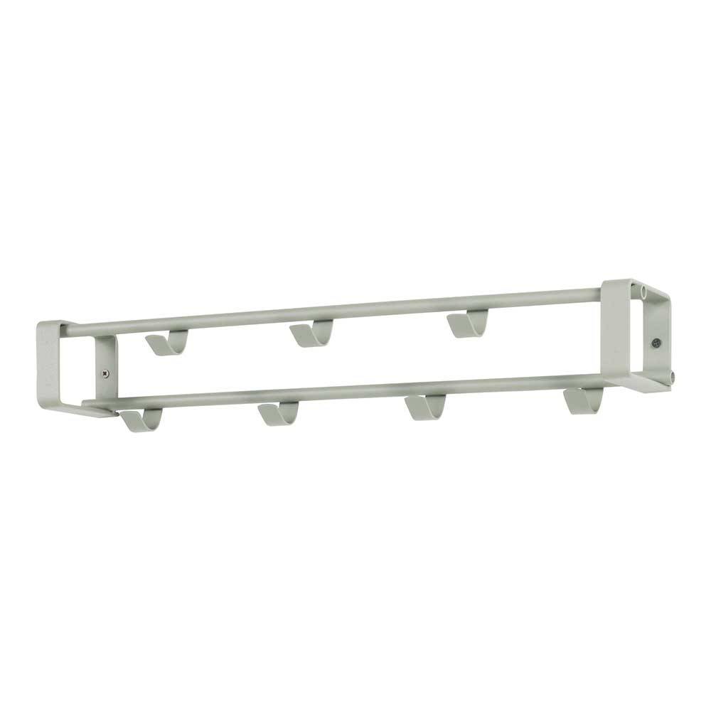 Stahl 7 Haken Garderobe in Graugrün - Azulon