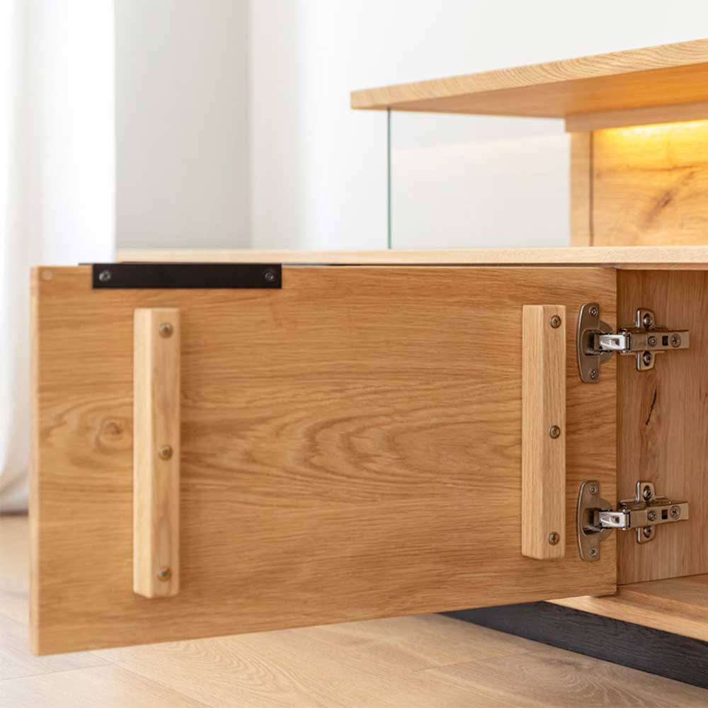 Eichenholz TV Lowboard in modernem Design - Judita