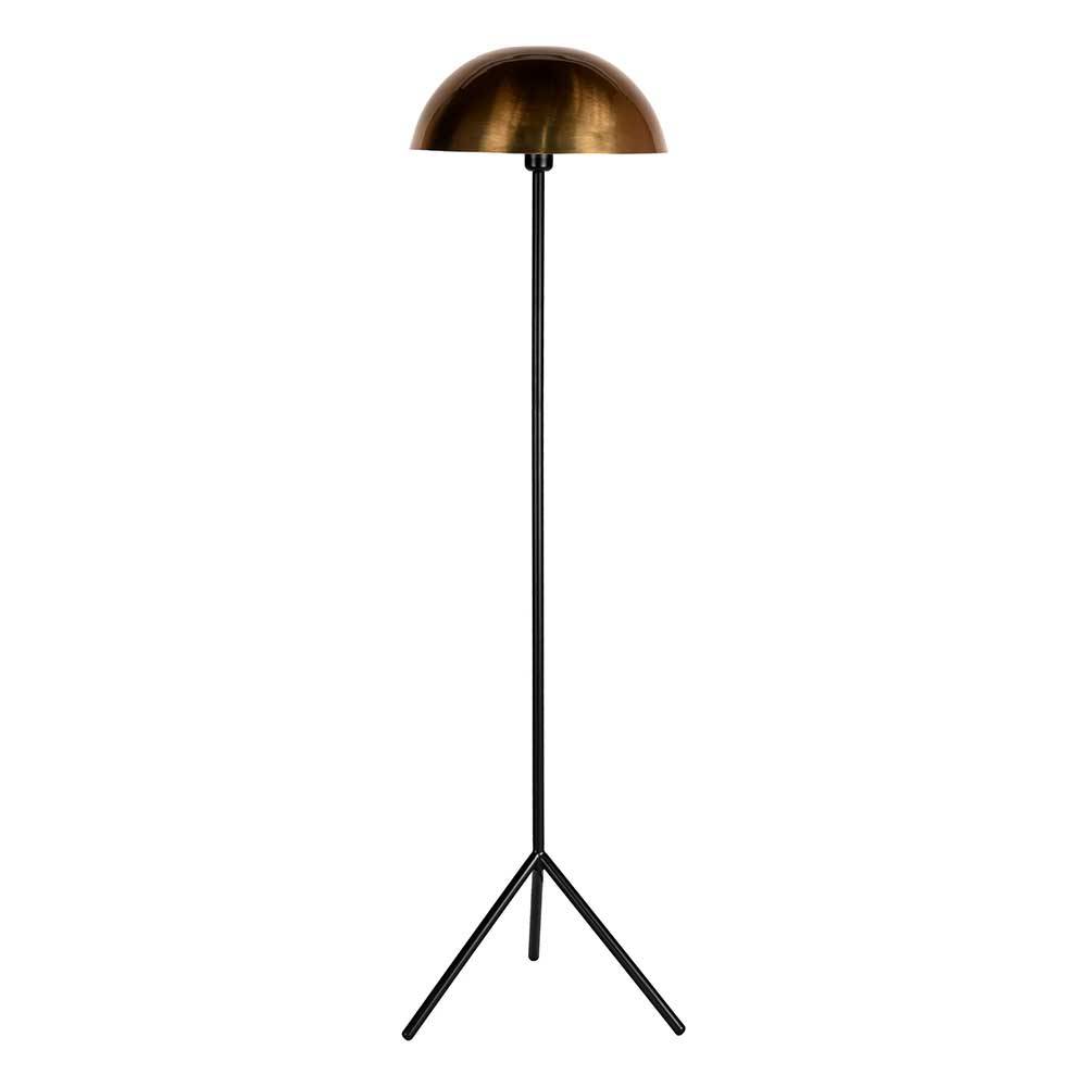 Metall Stehlampe in Gold Antik & Schwarz - Gonnya