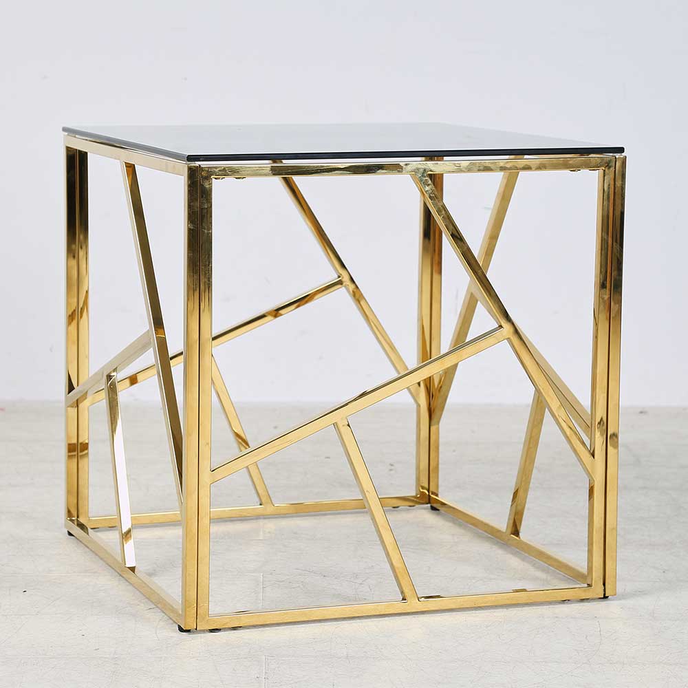 Eleganter Couchtisch aus Rauchglas - Navugada