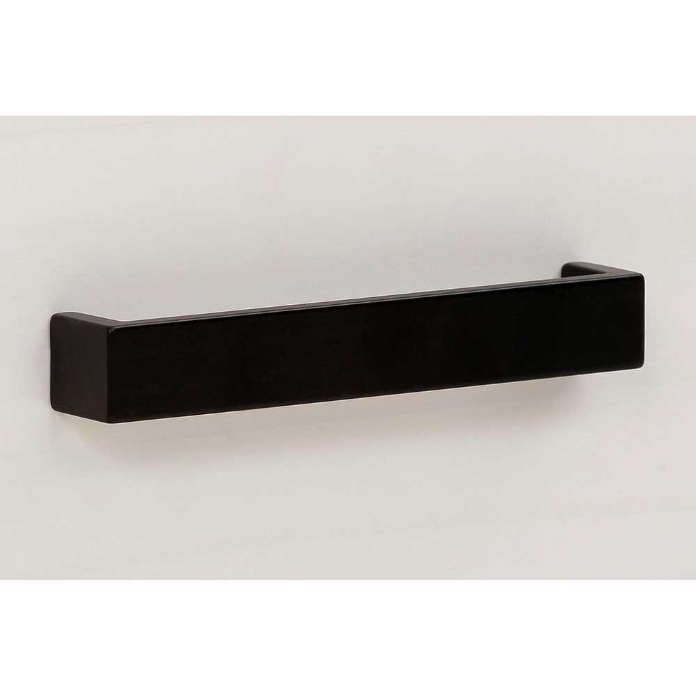 Design Sideboard in Weiß mit Schwarz - Manduza