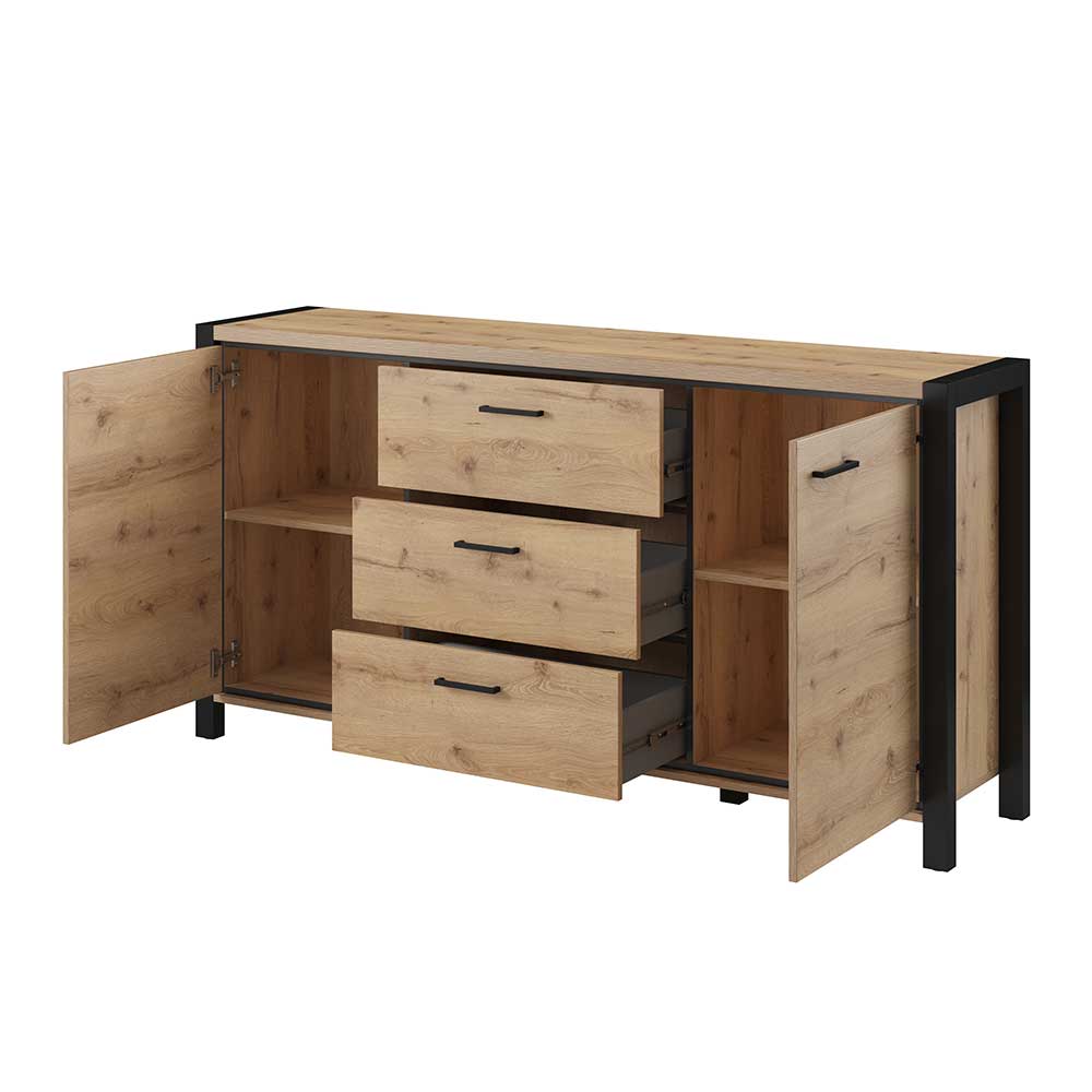 91 cm hohes Sideboard - nur 41 cm tief - Zavorra
