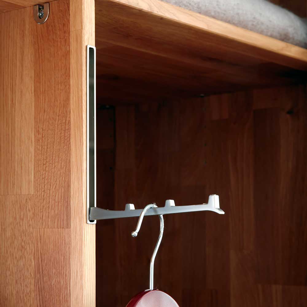 246cm Falttüren-Kleiderschrank Wildeiche - Mascadona