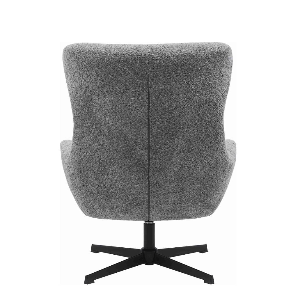 Polstersessel in Dunkelgrau Boucle - Astina