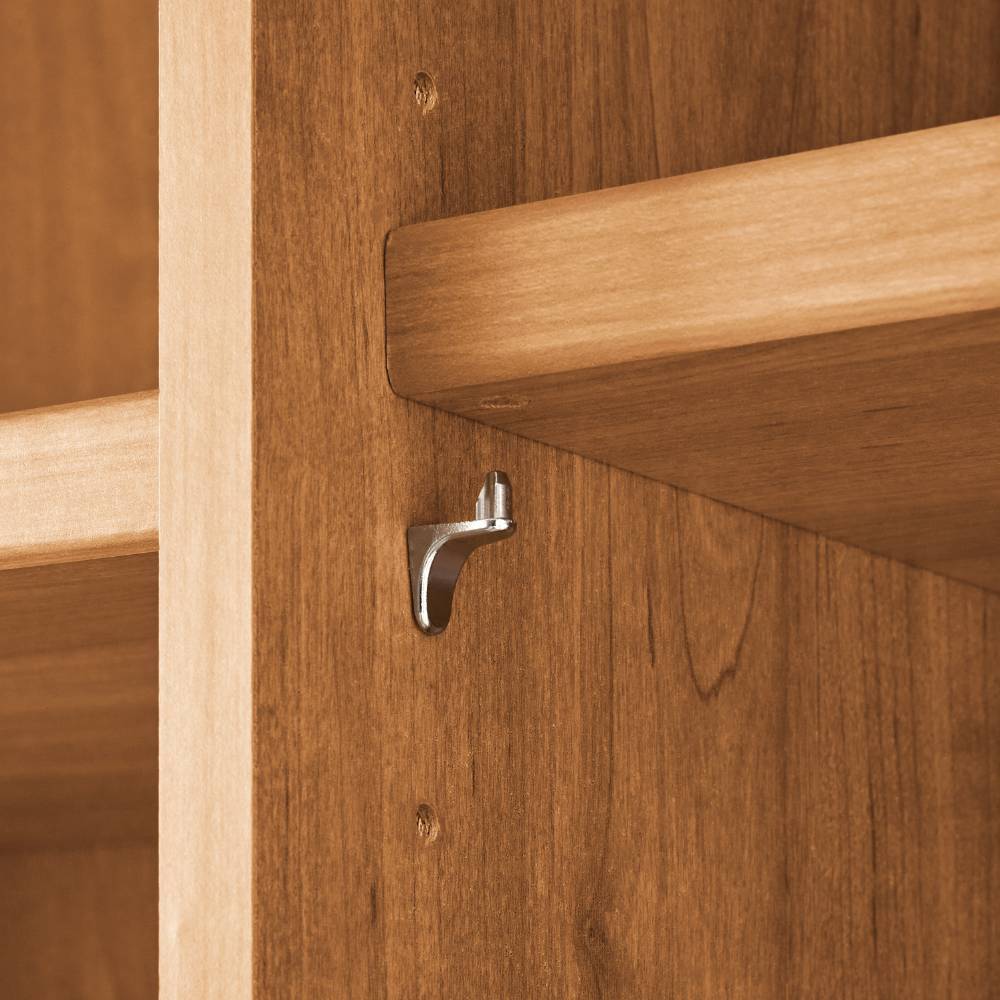 5-türiger Schlafzimmer-Schrank in Erle teilmassiv - Hung