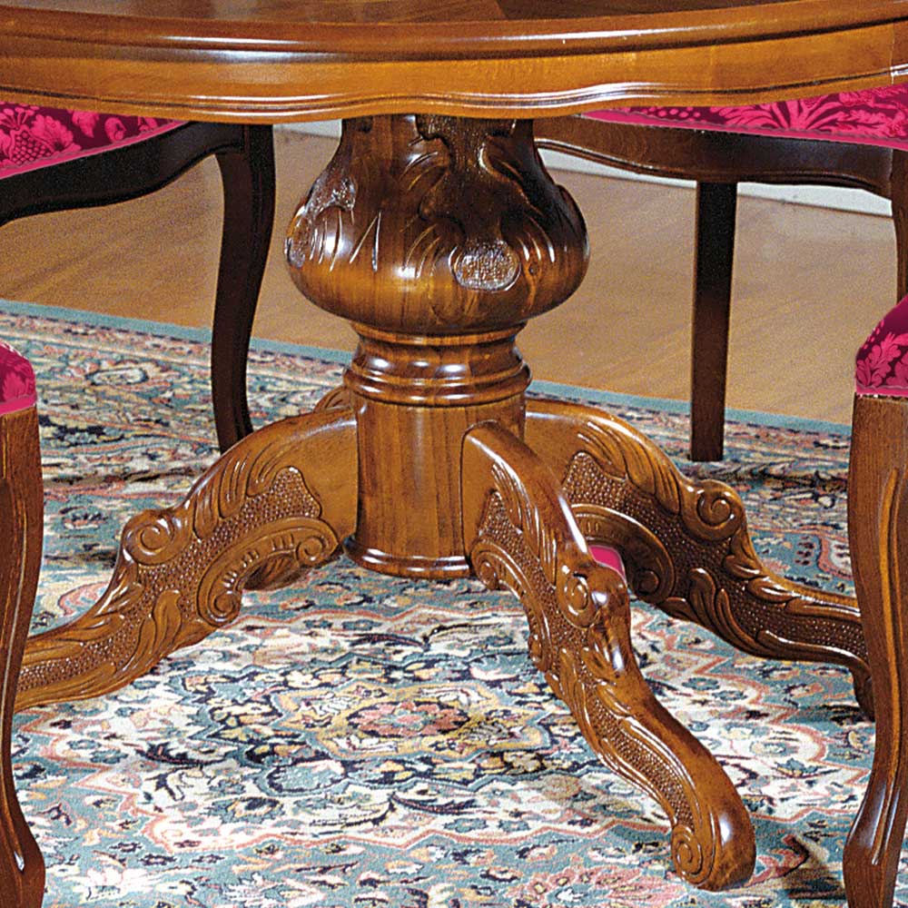 Esstisch Gruppe im Barock Stil - Vennezo (fünfteilig)