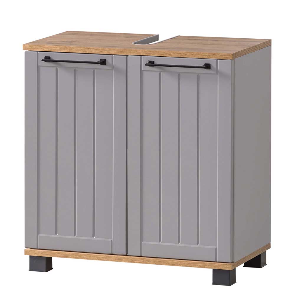 Waschbeckenunterschrank in Platingrau - Benja