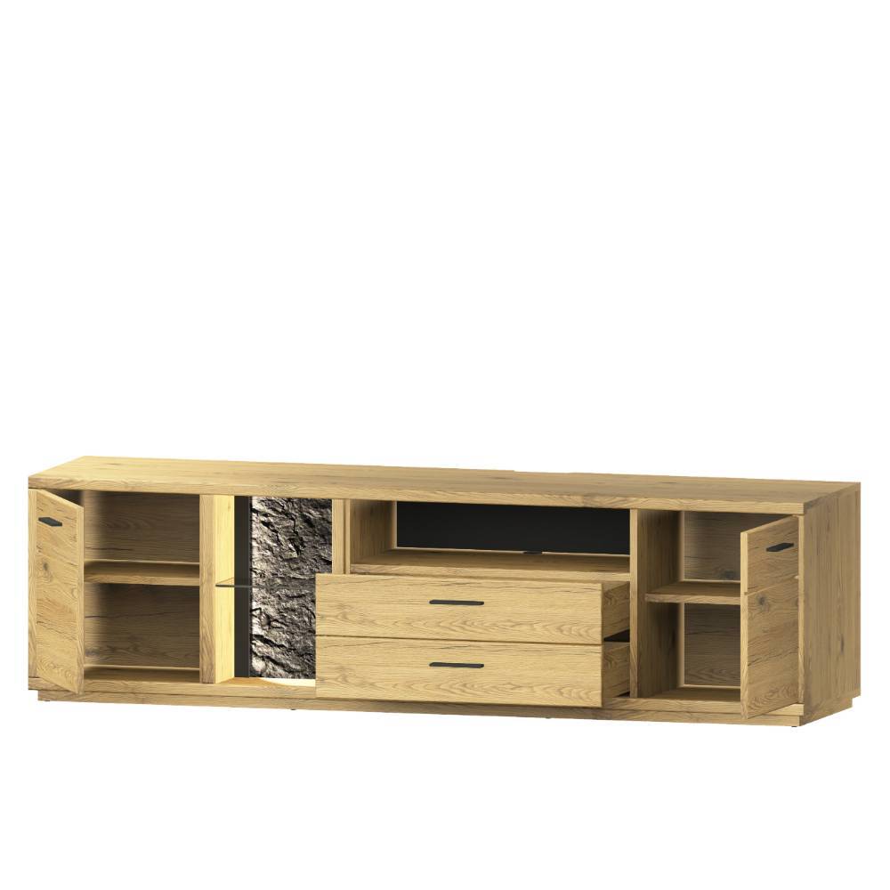 Design-Wohnwand-Set modern - Friburgo (dreiteilig)