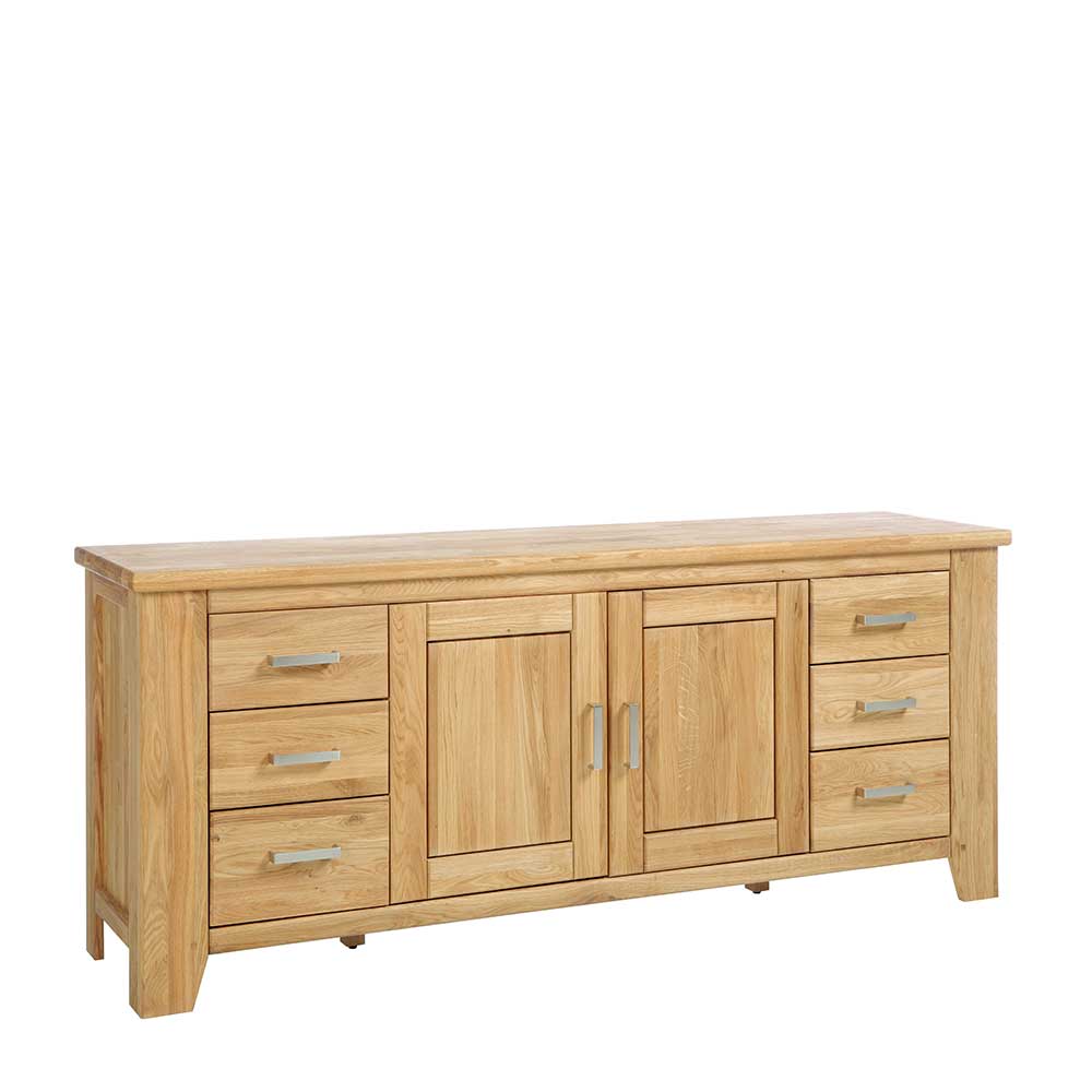 Modernes Wildeiche Sideboard massiv - Miarizia