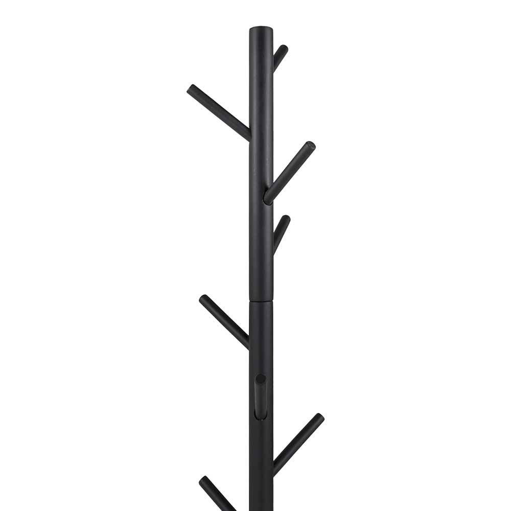 Garderobenständer aus Gummibaum Massivholz - Lurcenia