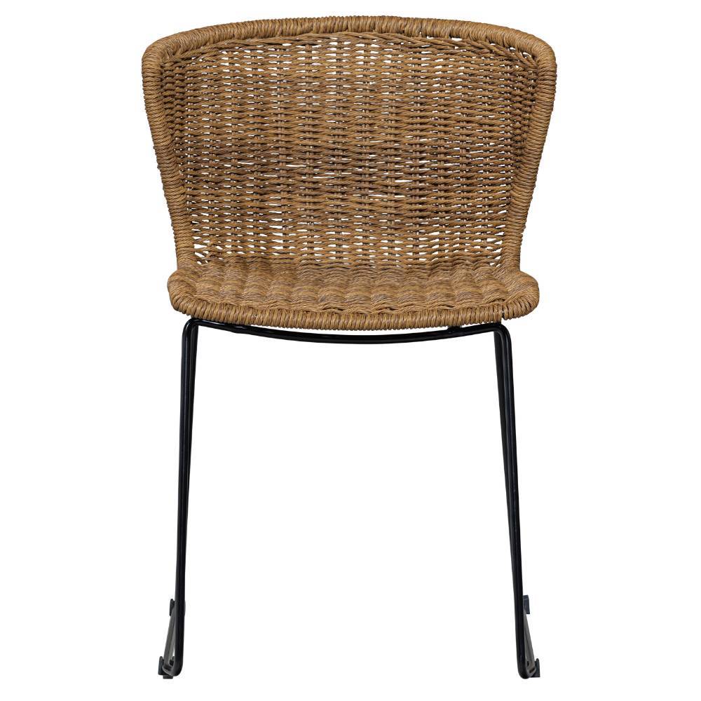 Kunstrattanstühle in modernem Design - Tanta (2er Set)
