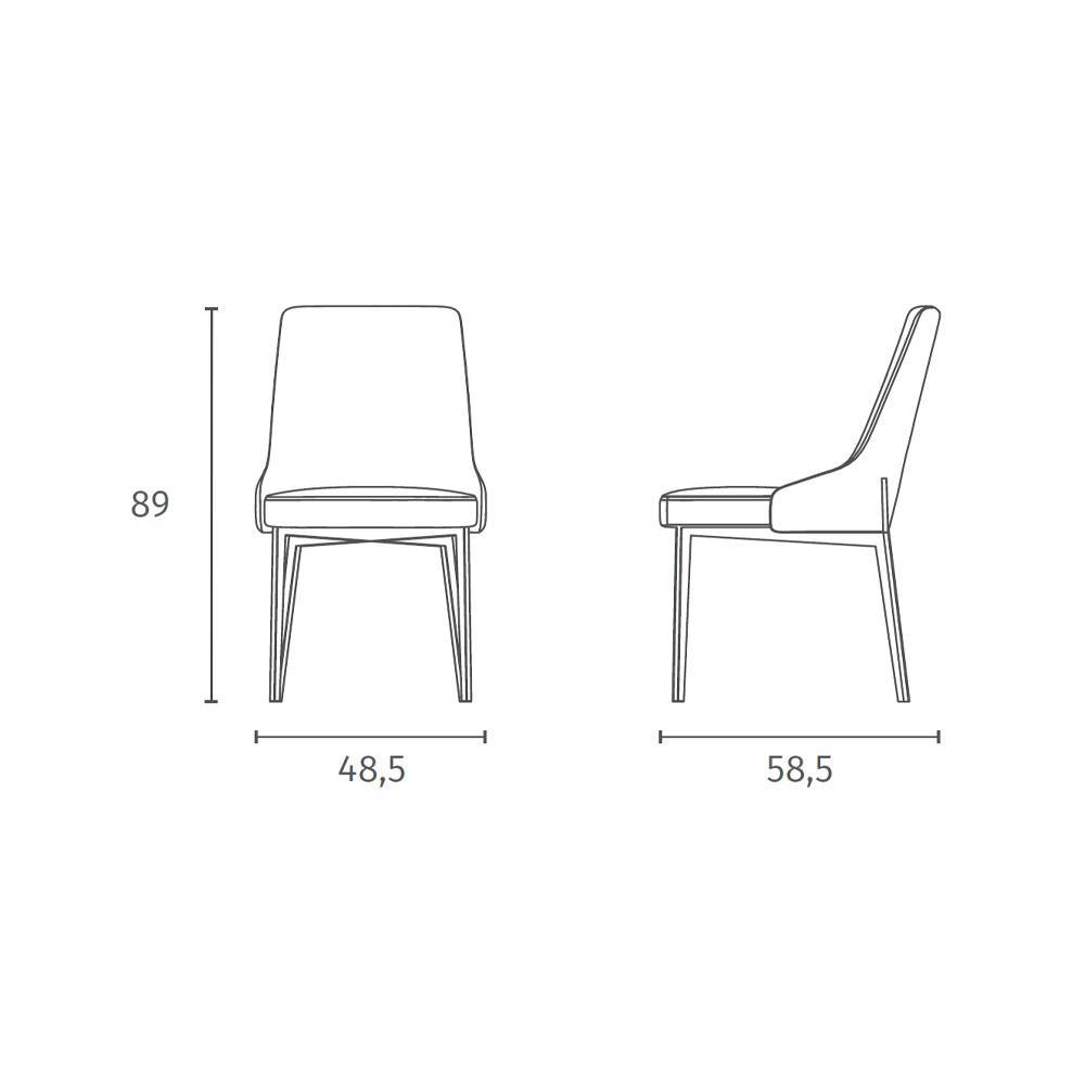 Esszimmerstühle in Beige - Bentema (4er Set)