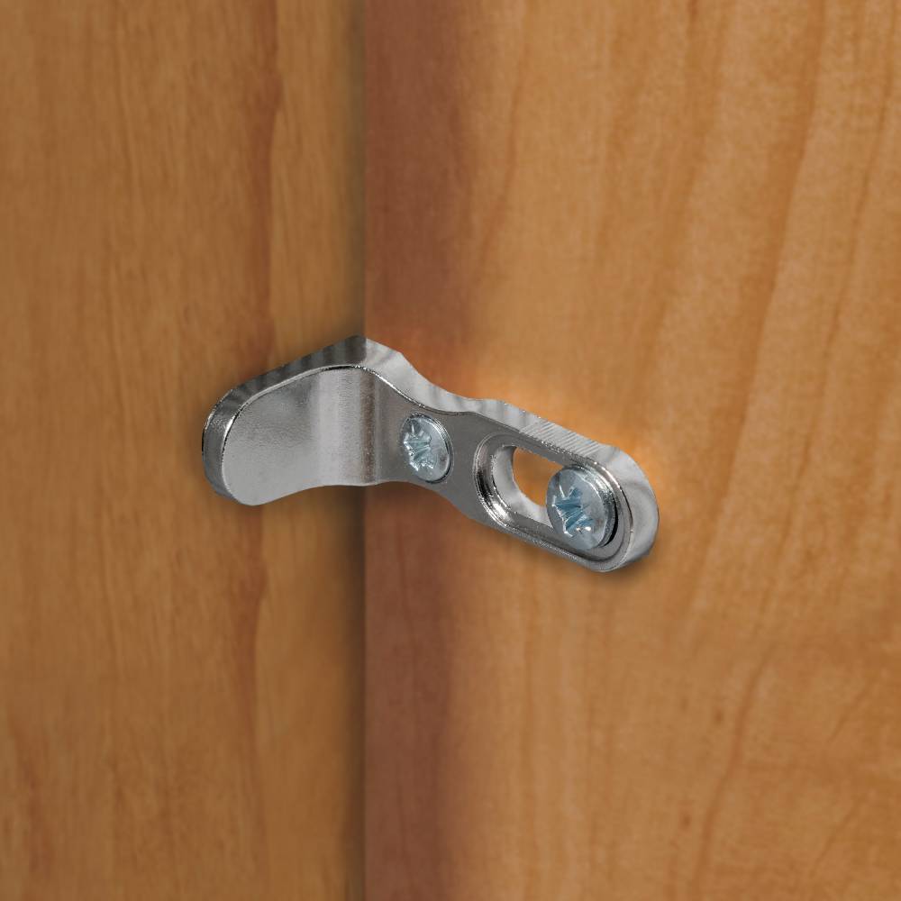 Metallbeschlag zur Verbindung von Schrankelementen und für stabile Konstruktion – Dilacco