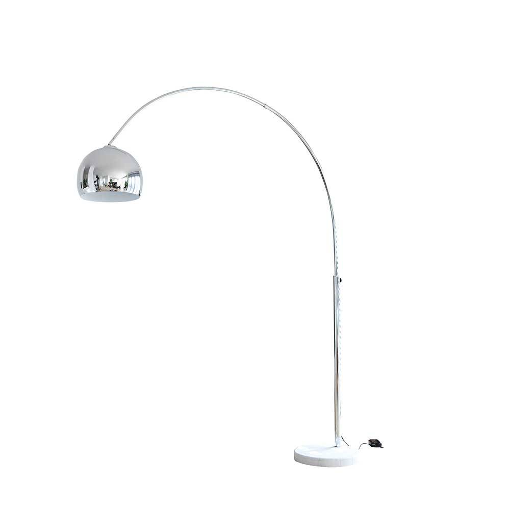 Moderne Stehlampe Bogenleuchte in Chrom - Ina