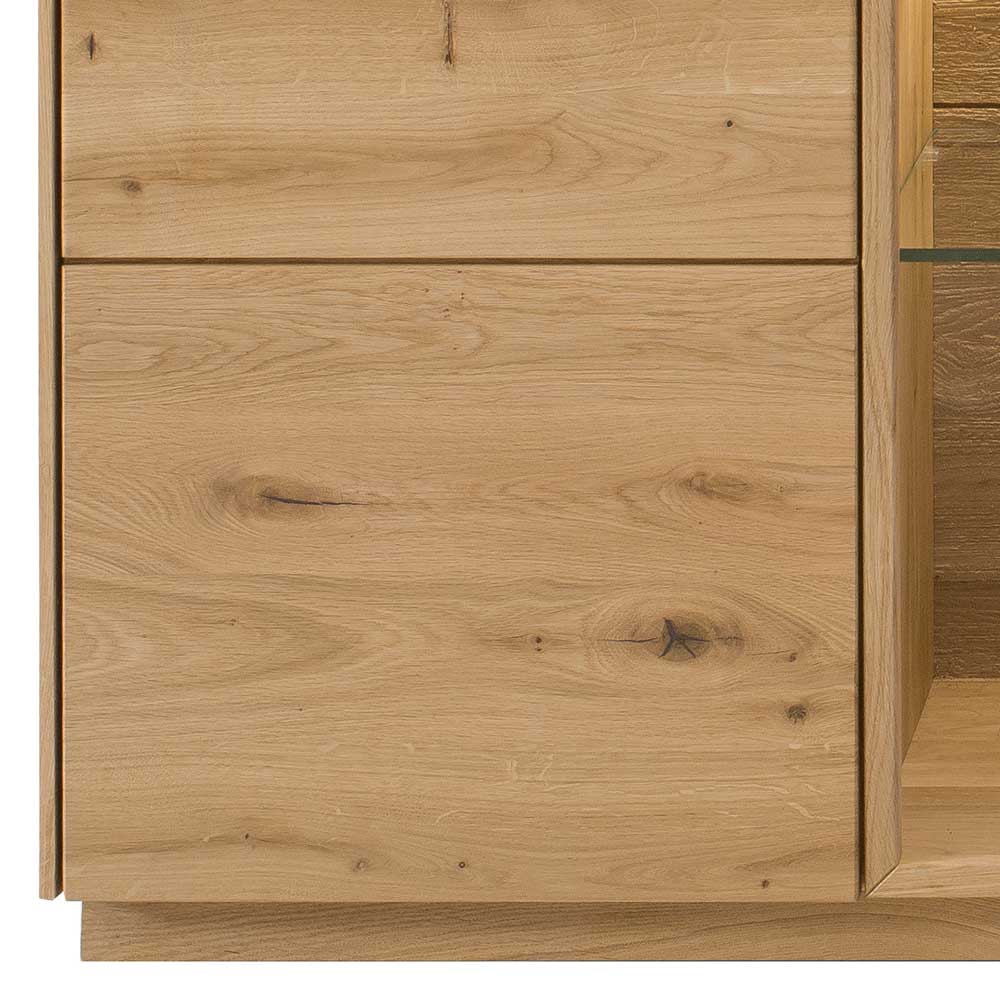 170x80x44 cm Wildeiche Sideboard geölt - Obinson