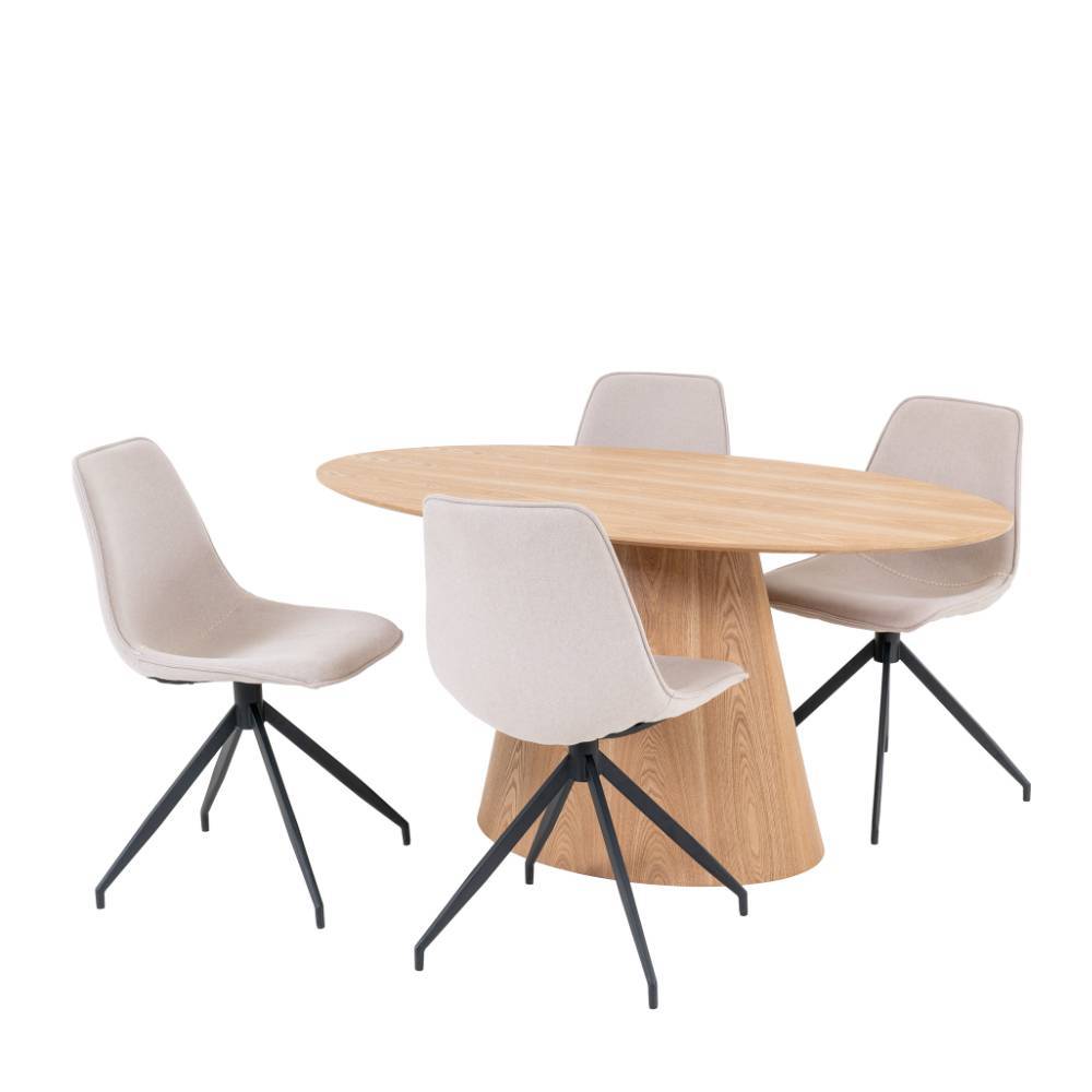 Skandi Design Essgruppe Set - Aguero (fünfteilig)