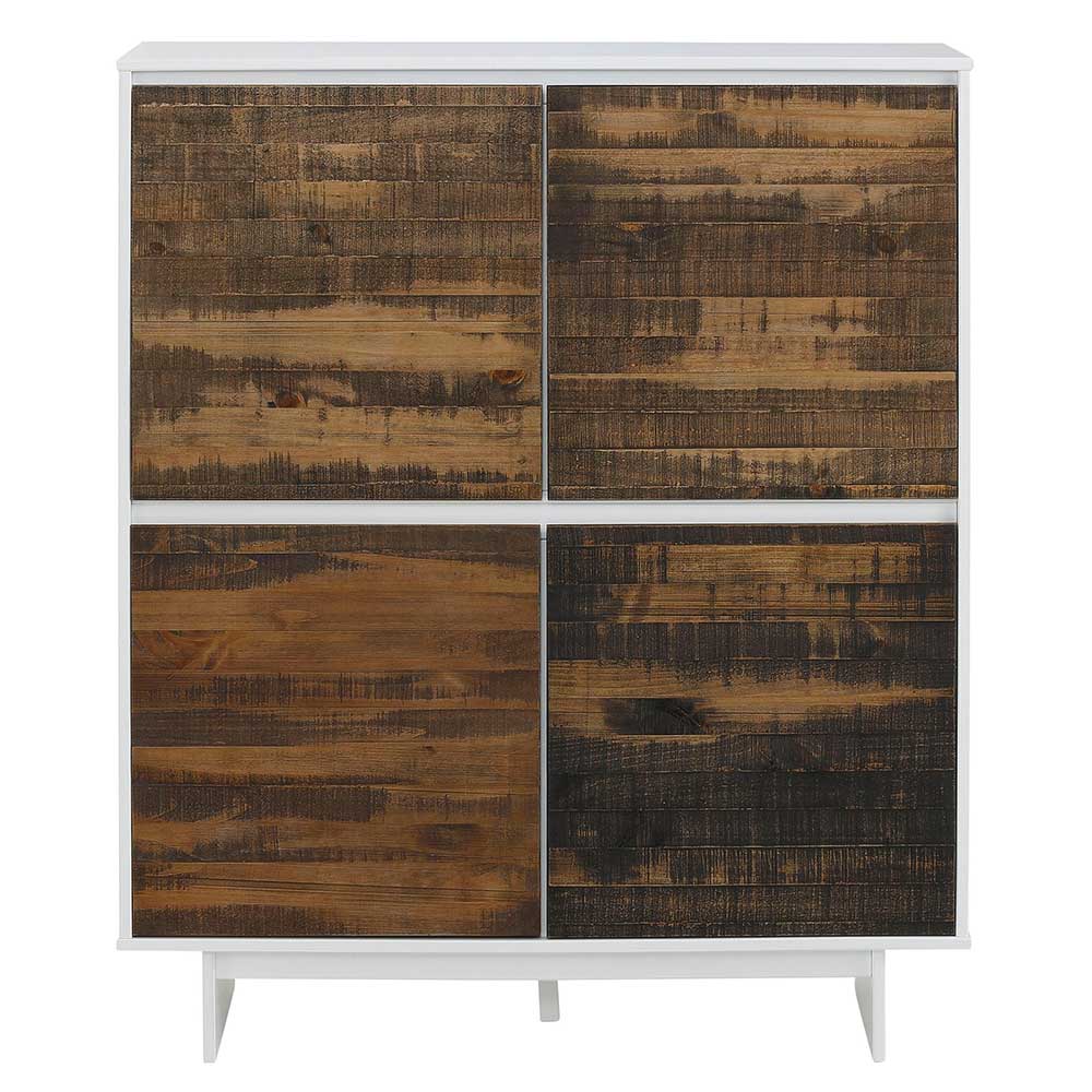 4-türiges Highboard im Scandi Chic - Chihu