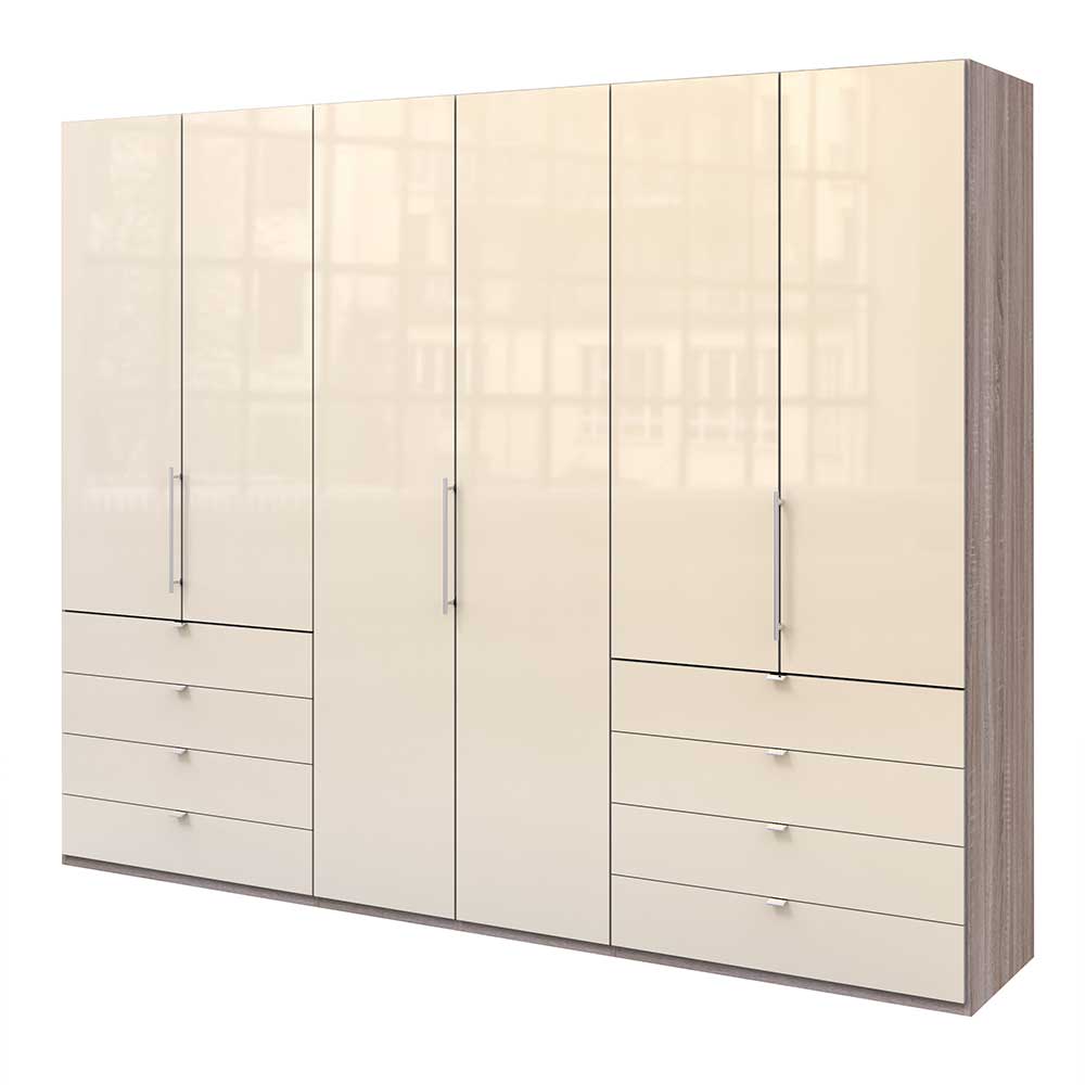 Moderner Kombikleiderschrank 3-türig - Josch