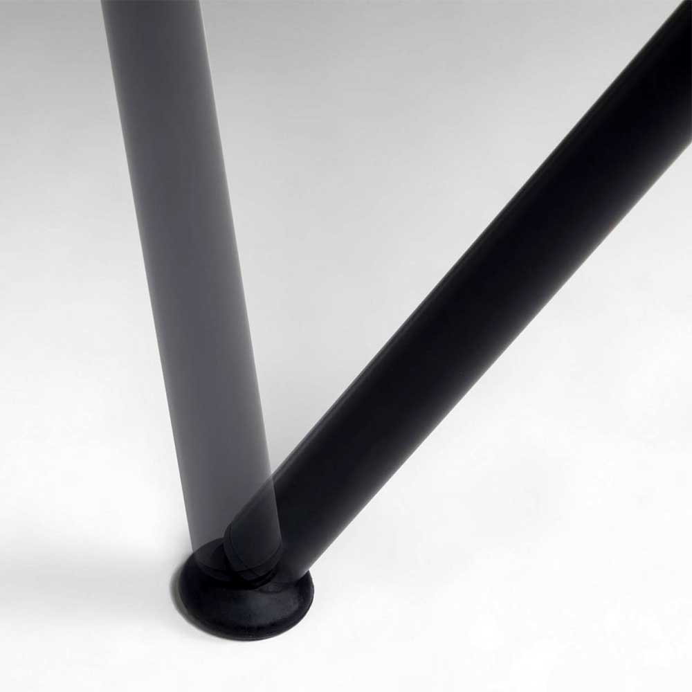Garten Armlehnenstühle in Schwarz - Combo (4er Set)