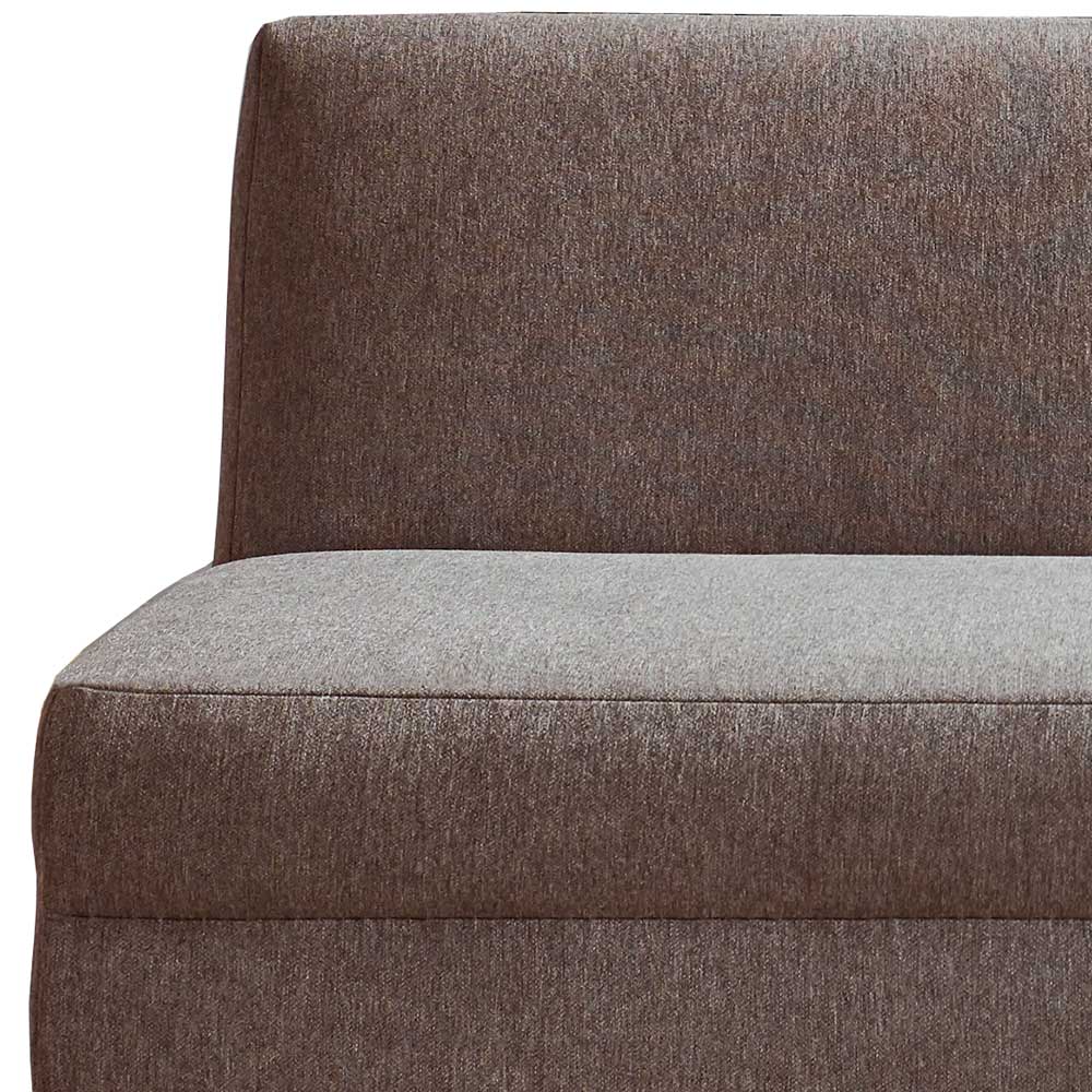 Klappcouch ohne Armlehnen in Taupe - Drosalino